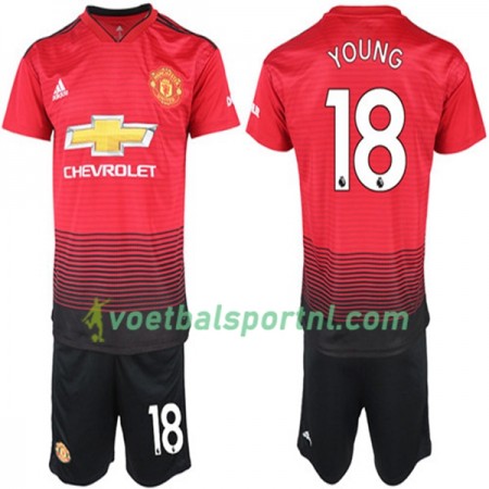 Manchester United Ashley Young 18 Kind Thuis Tenue 2018-19 Manchester United Ashley Young 18 Kind Thuis Tenue 2018-19